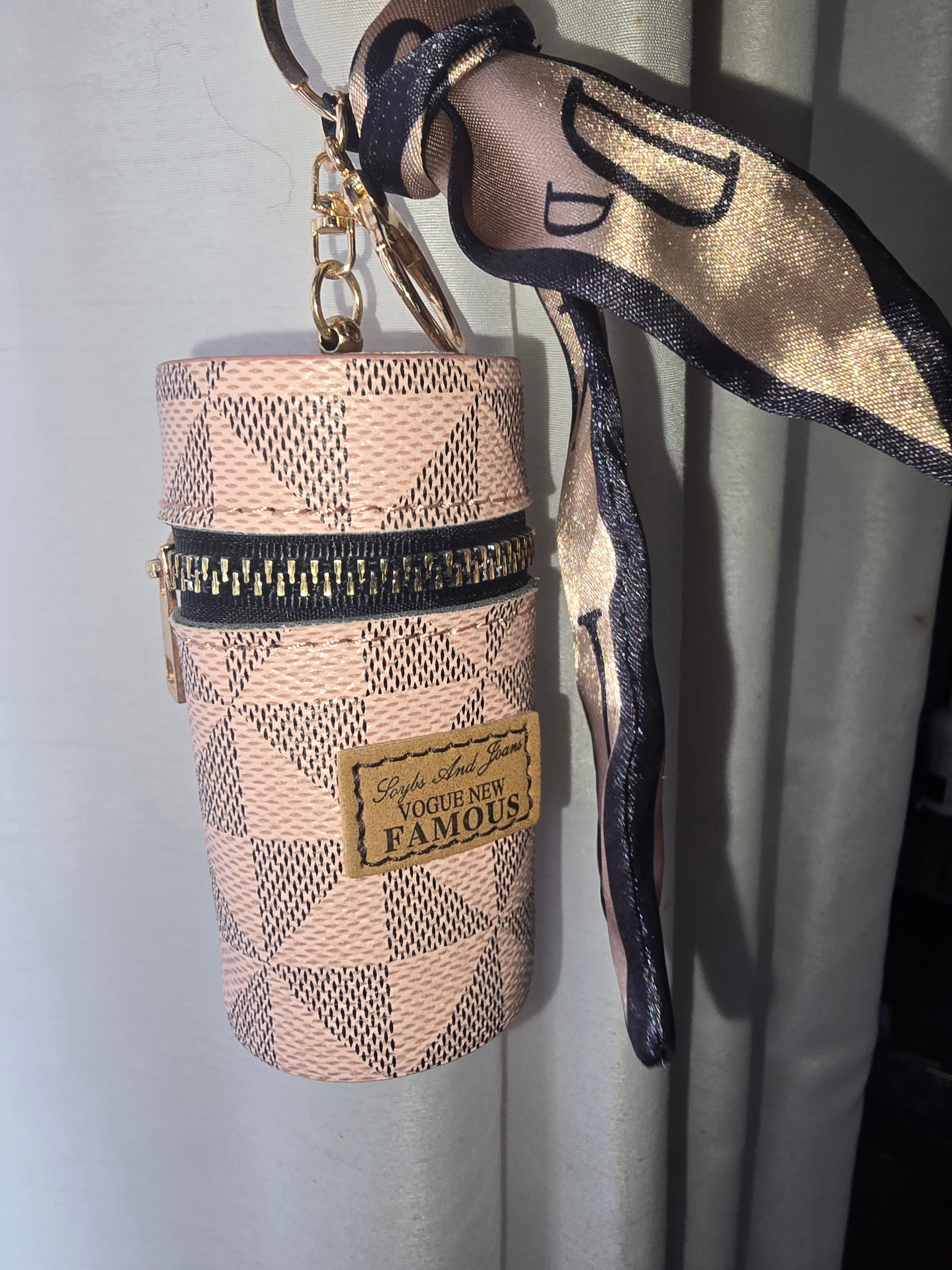 Zippered Lipstick Case