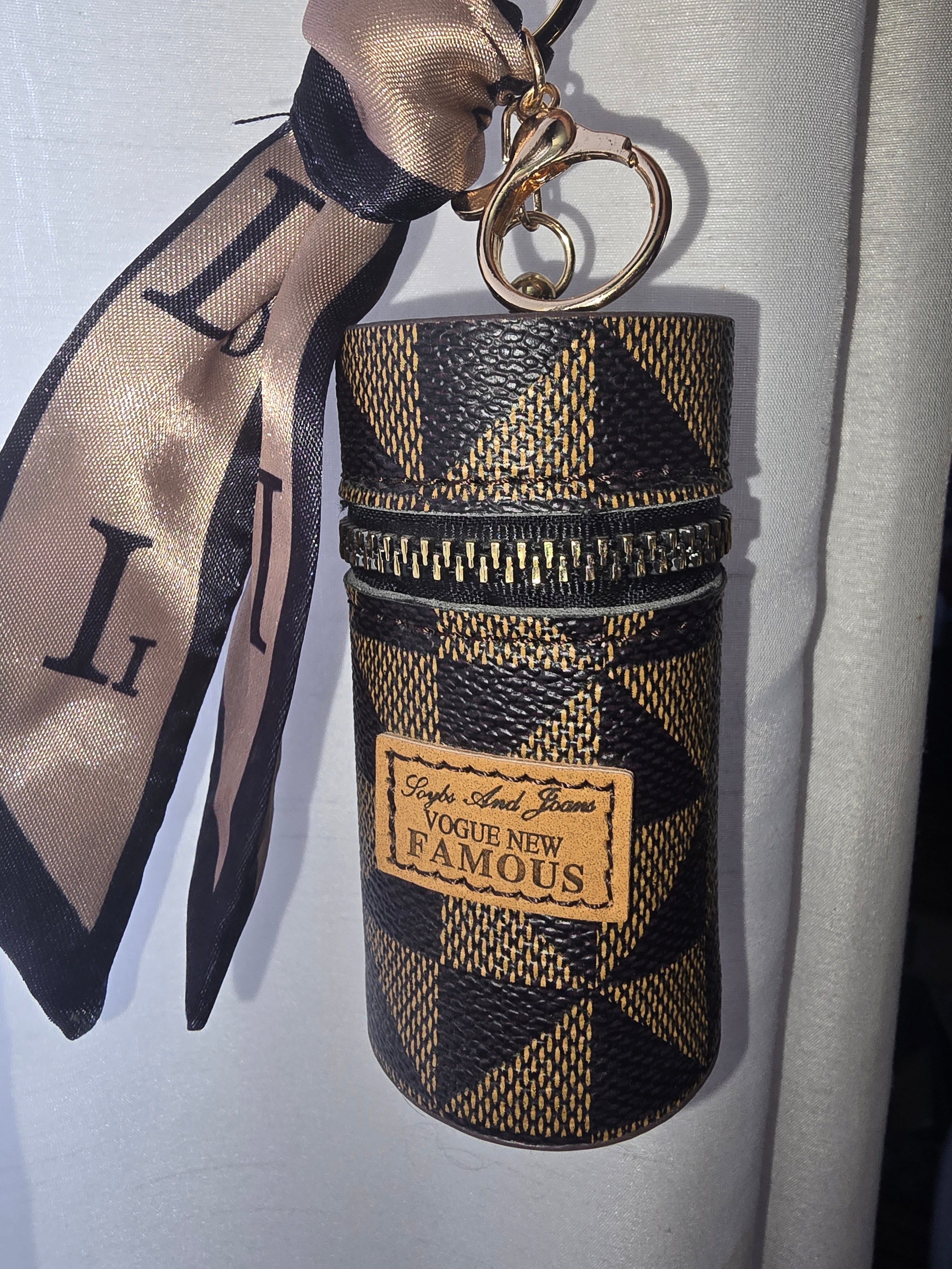 Zippered Lipstick Case