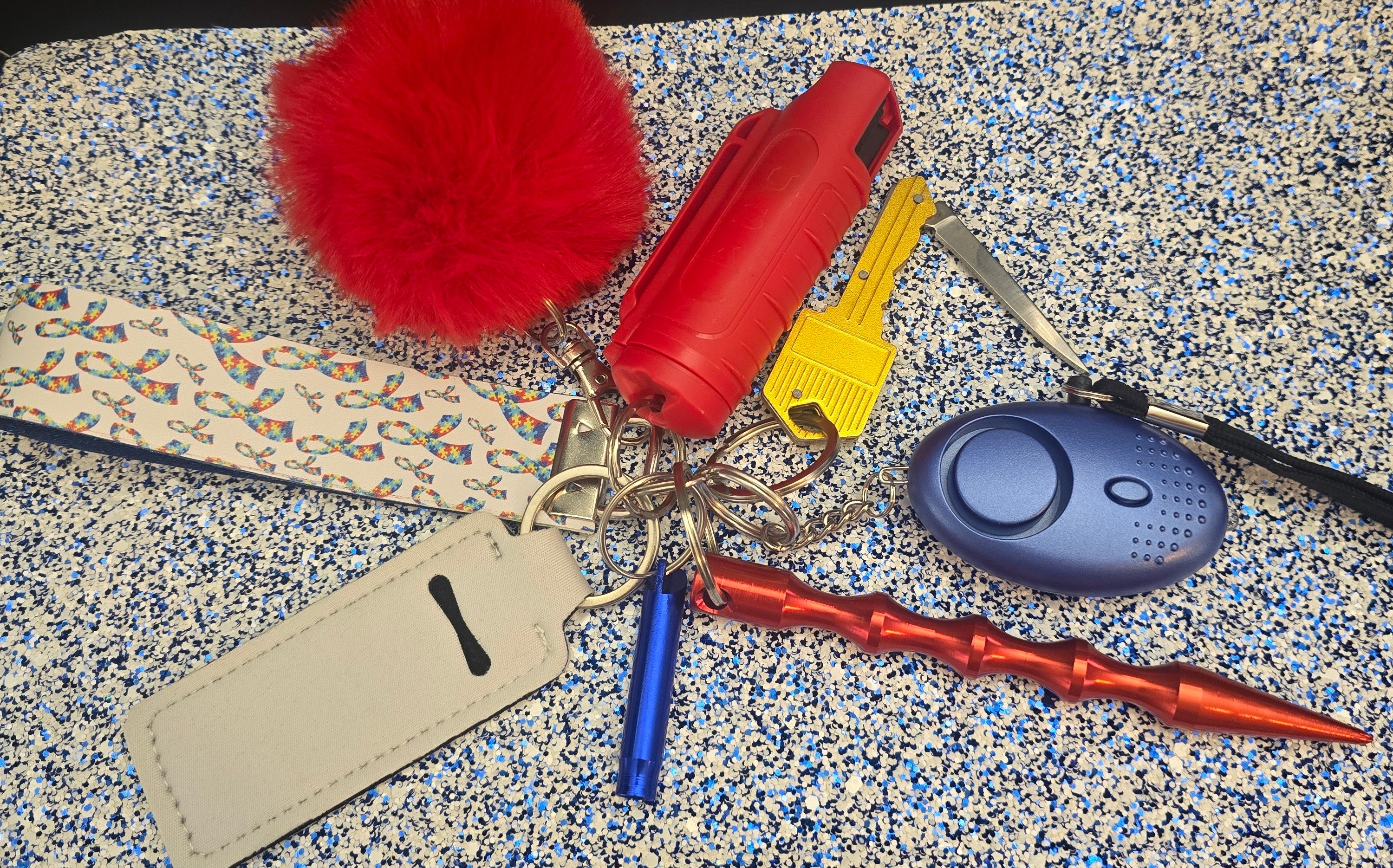 Autism Awareness Keychain